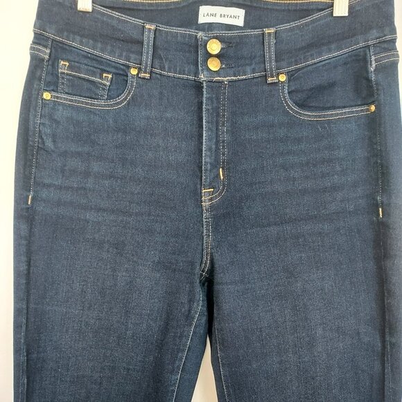 Lane Bryant Tighter Tummy Hi Rise Bootcut Jeans Size 16L - Picture 4 of 10